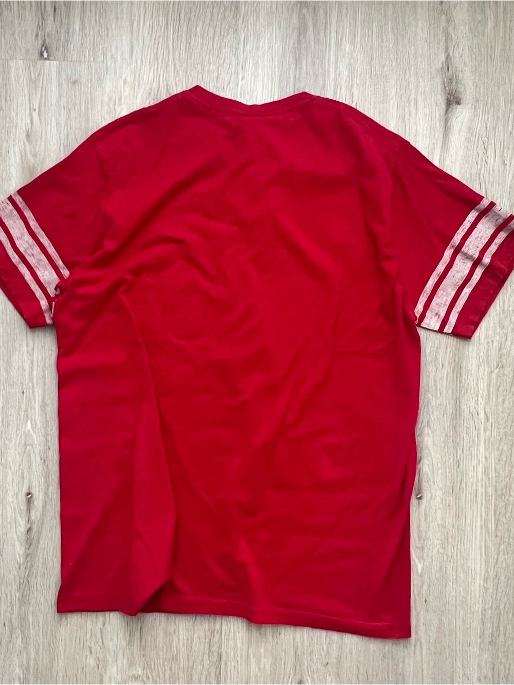 Vintage Houston Texans Shirt Adult Large Red Spellout Helmet Logo Crew Neck Y2K - Picture 5 of 11